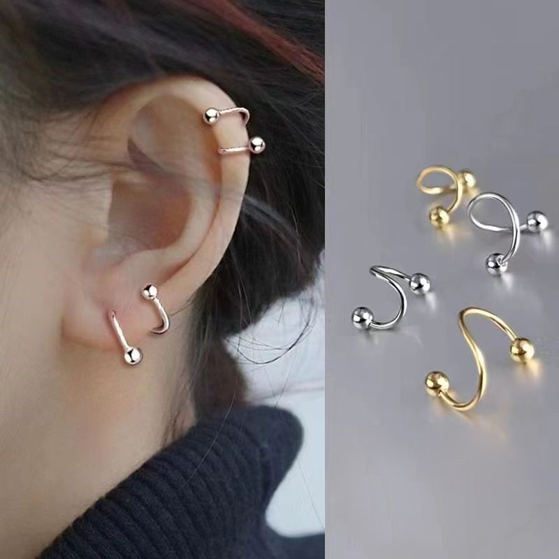 Body Jewelry Septum - Damskie kolczyki spiralne Biżuteria do przekłuwania
