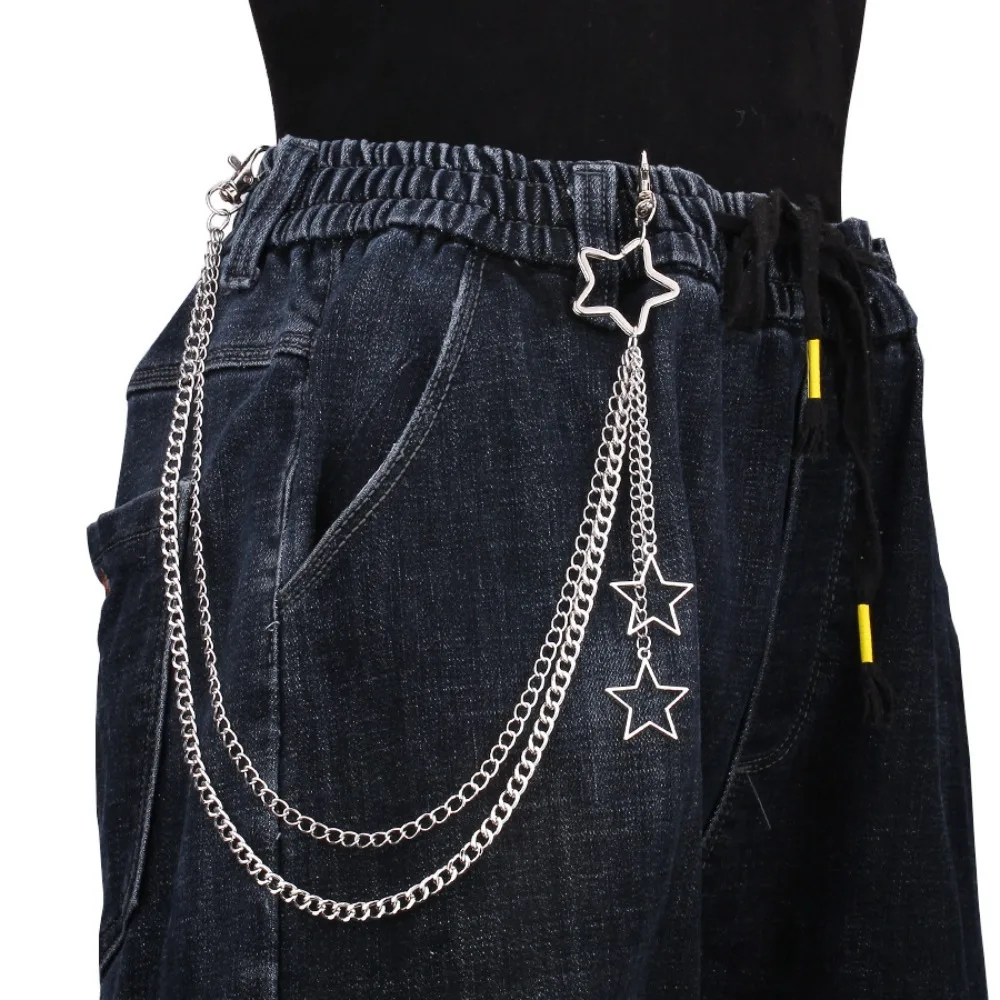 Body Jewelry Men - Urok Srebrny kolor Stal nierdzewna Hollow