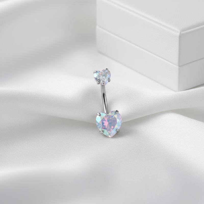 Body Jewelry Belly Button Rings - Kolczyki do pępka ze stali nierdzewnej
