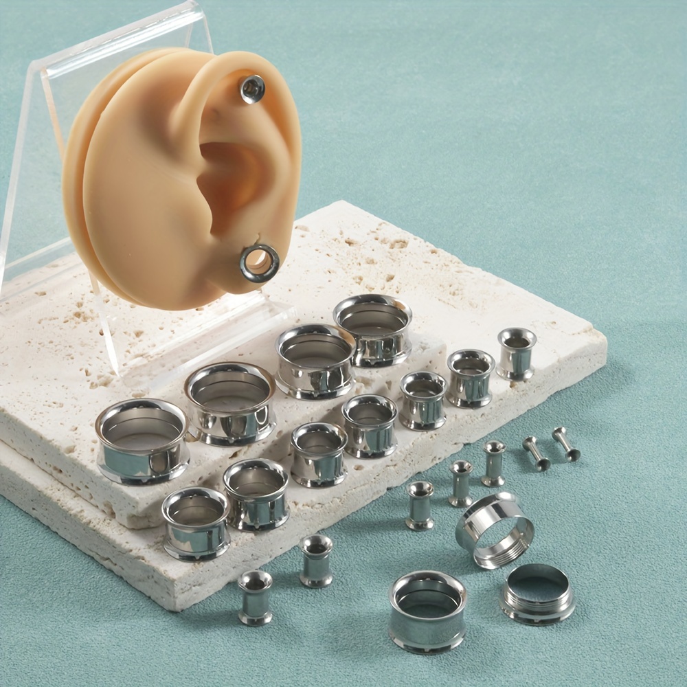 Body Jewelry Gauges - 1 para/12 par zestaw zatyczek do