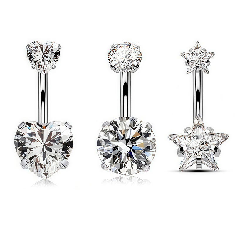 Body Jewelry Belly Button Rings - 1 szt. Seksowny kolczyk do pępka