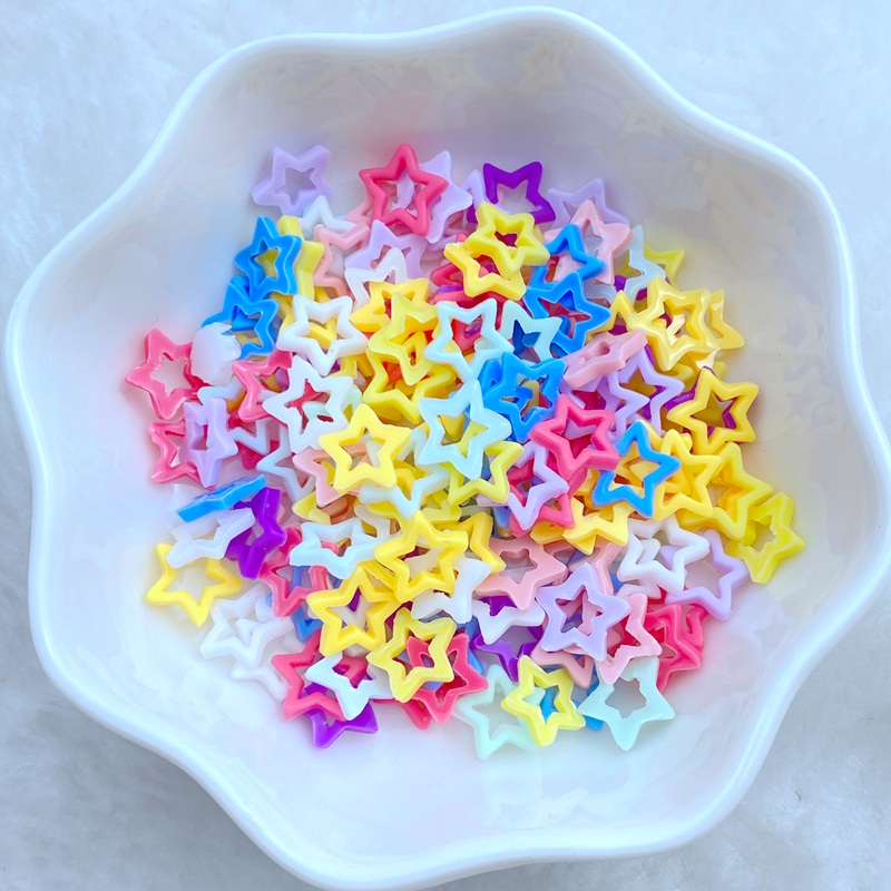 100Pcs New Cute Mini 8mm Macar – Star Flat Back recenzja i cena
