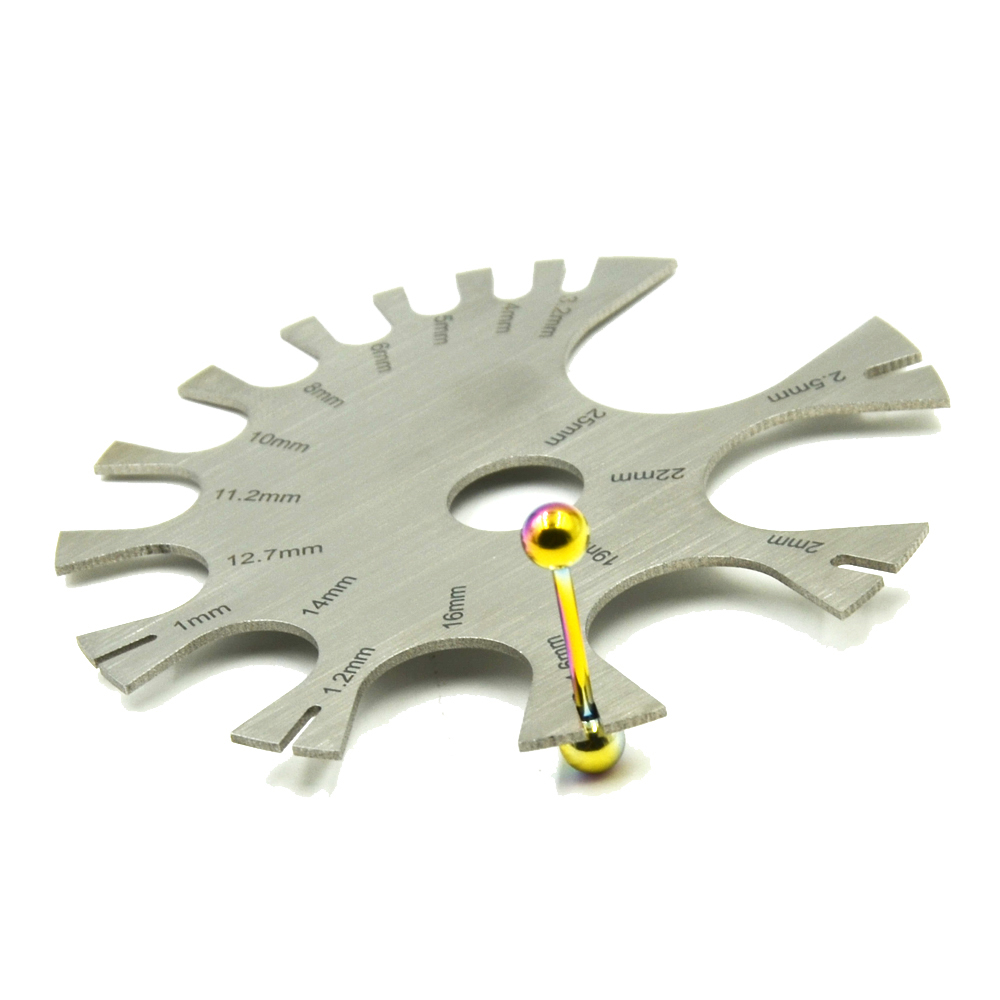 Stal nierdzewna Gauge Wheel br – Body Jewelry Measurements recenzja i cena