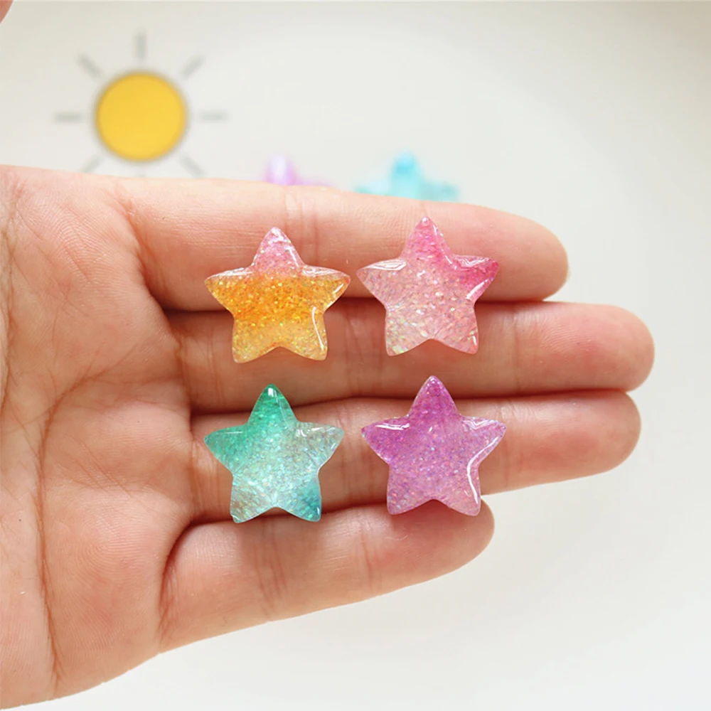 10 sztuk Gradient Star Series  – Star Flat Back recenzja i cena