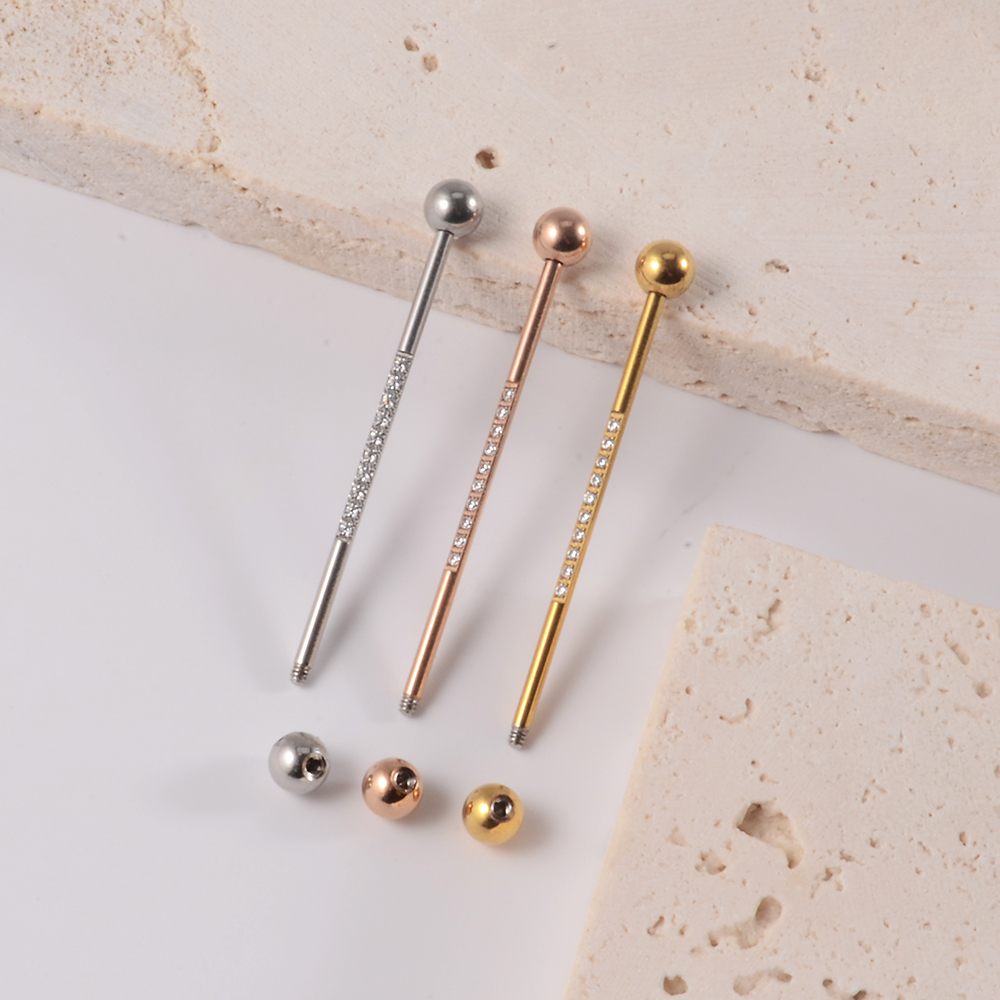 1PC ze stali nierdzewnej sztan – Body Jewelry Industrial recenzja i cena