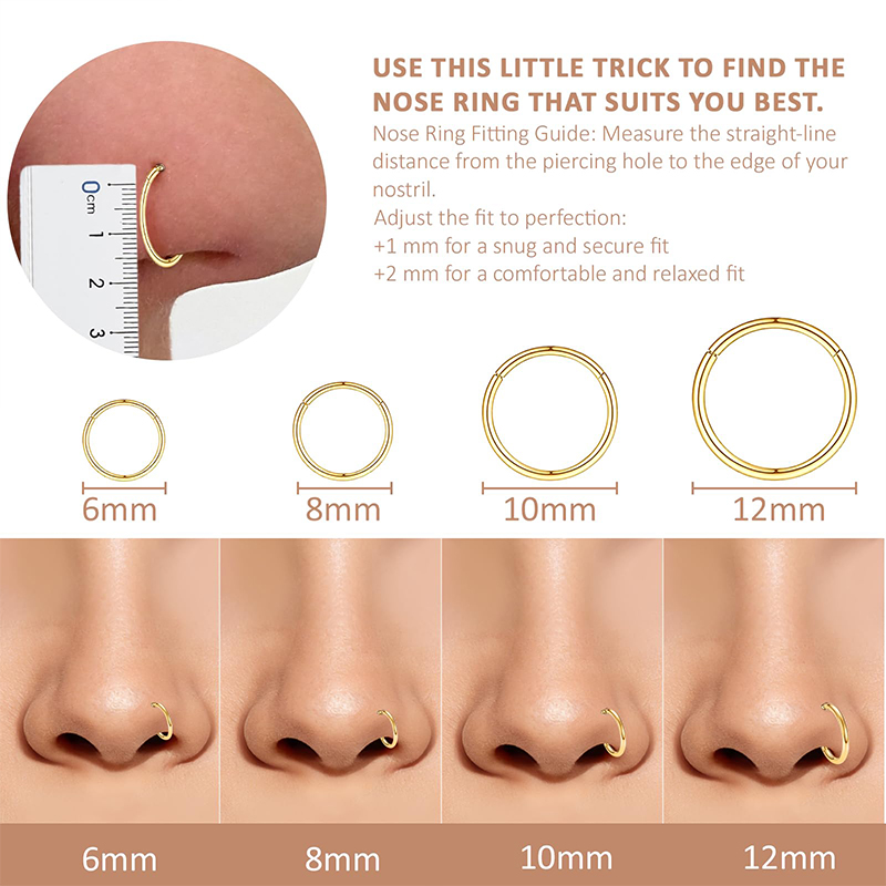 Kolczyk typu clicker ze stali  – Body Jewelry Septum recenzja i cena
