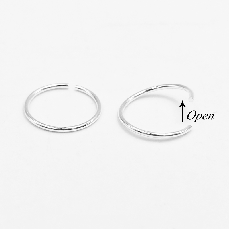 925 sterling silver kolczyk w  – Body Jewelry Septum recenzja i cena