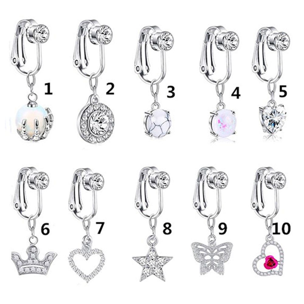 Akcesoria Klipsy Kolczyki Chrz – Body Jewelry Belly Button Rings recenzja i cena