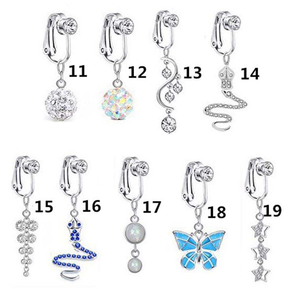 Akcesoria Klipsy Kolczyki Chrz – Body Jewelry Belly Button Rings recenzja i cena