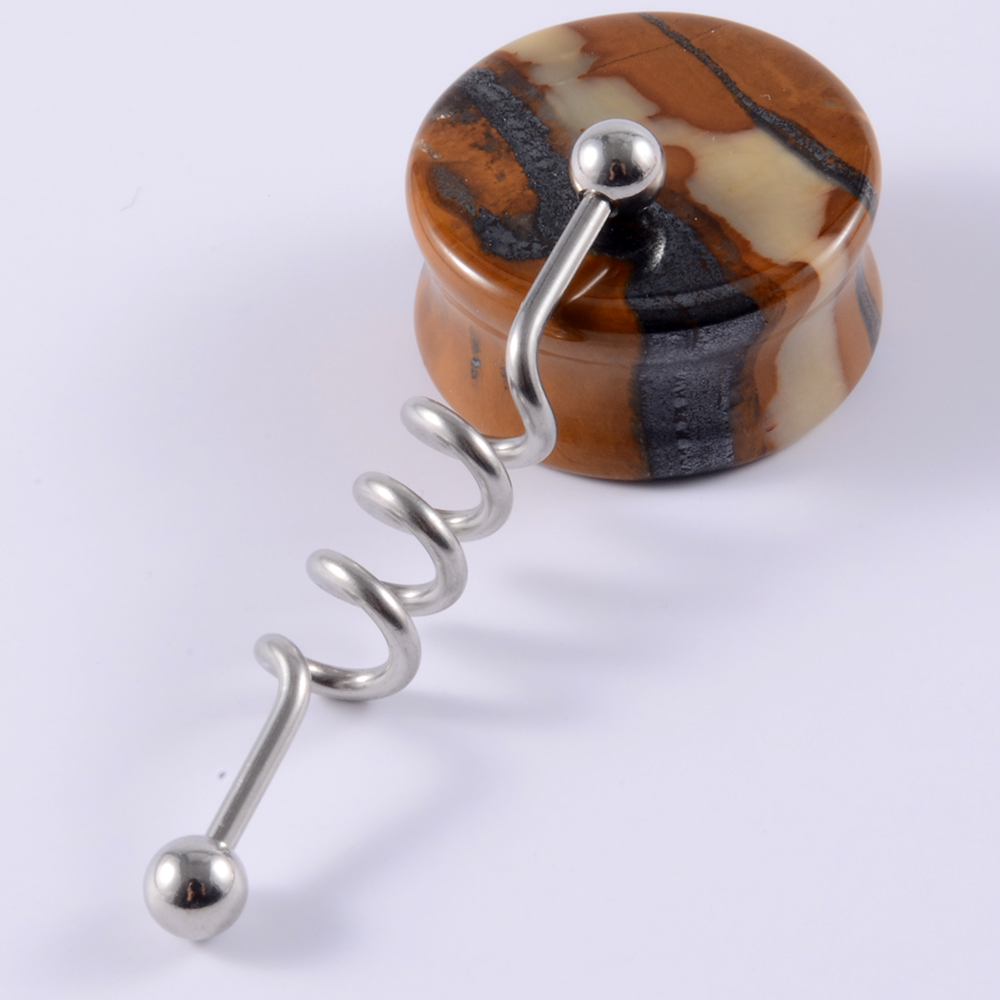 1 sztuk stal chirurgiczna wąż  – Body Jewelry Industrial recenzja i cena