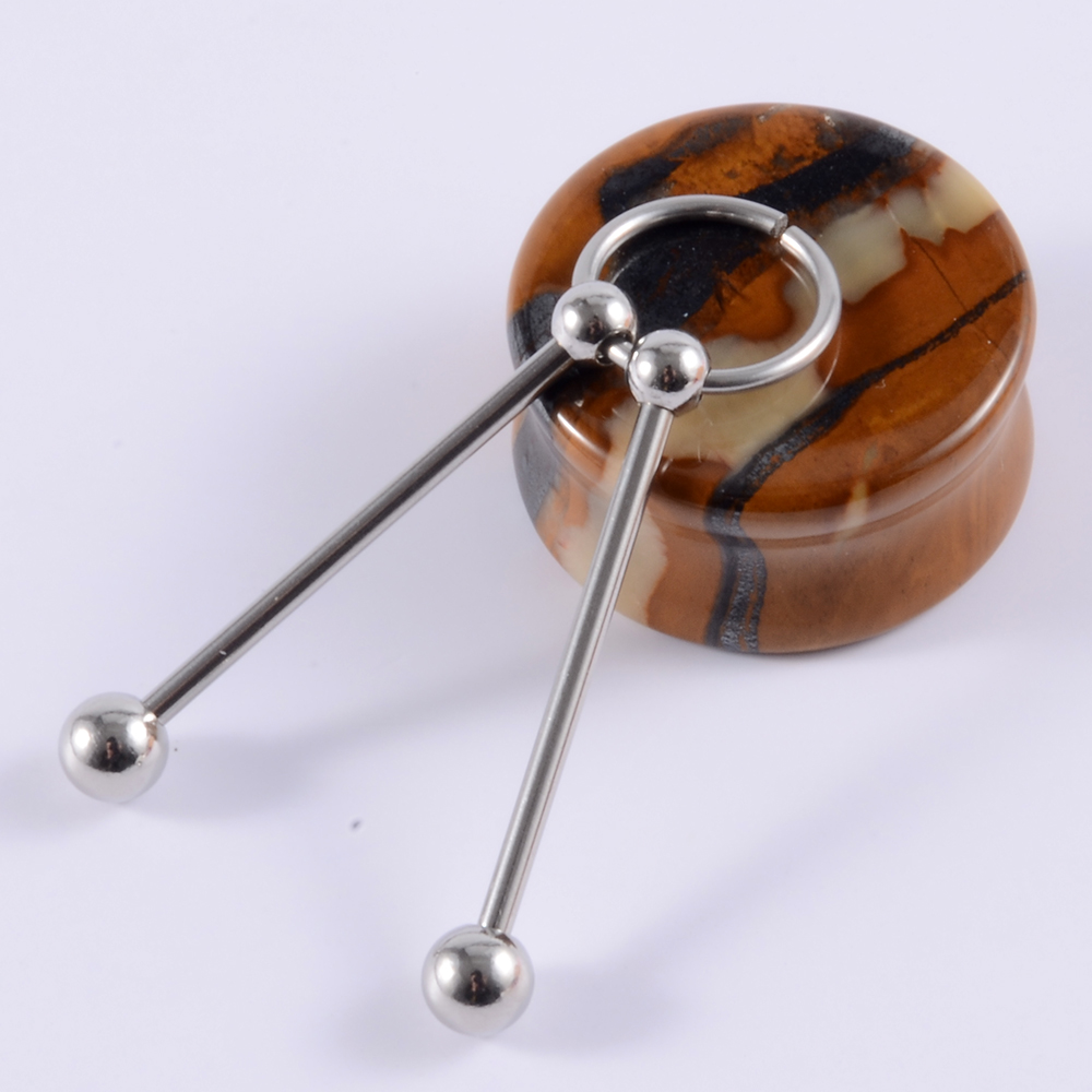 1 sztuk stal chirurgiczna wąż  – Body Jewelry Industrial recenzja i cena