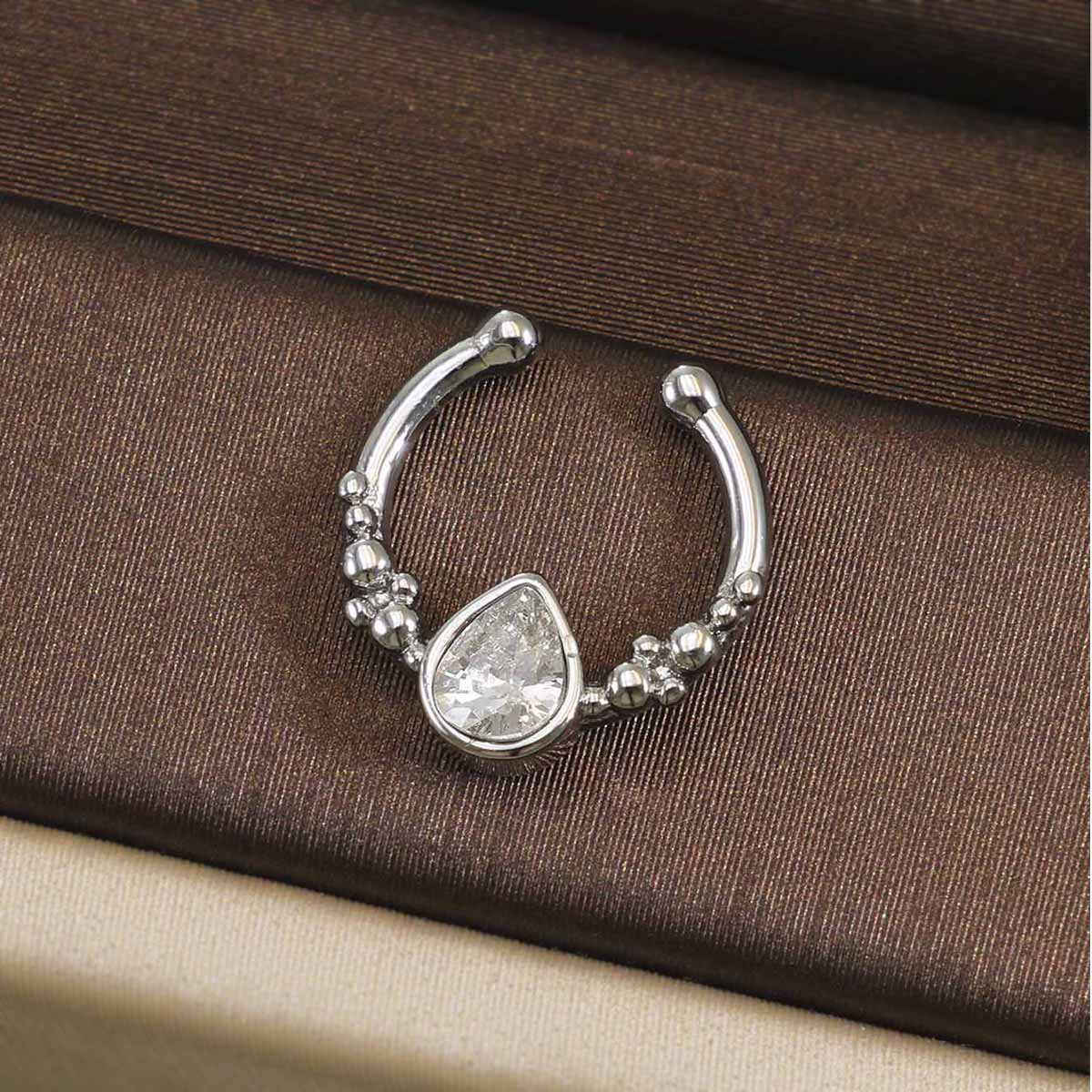 Pierścień do septum ze stali n – Body Jewelry Septum recenzja i cena