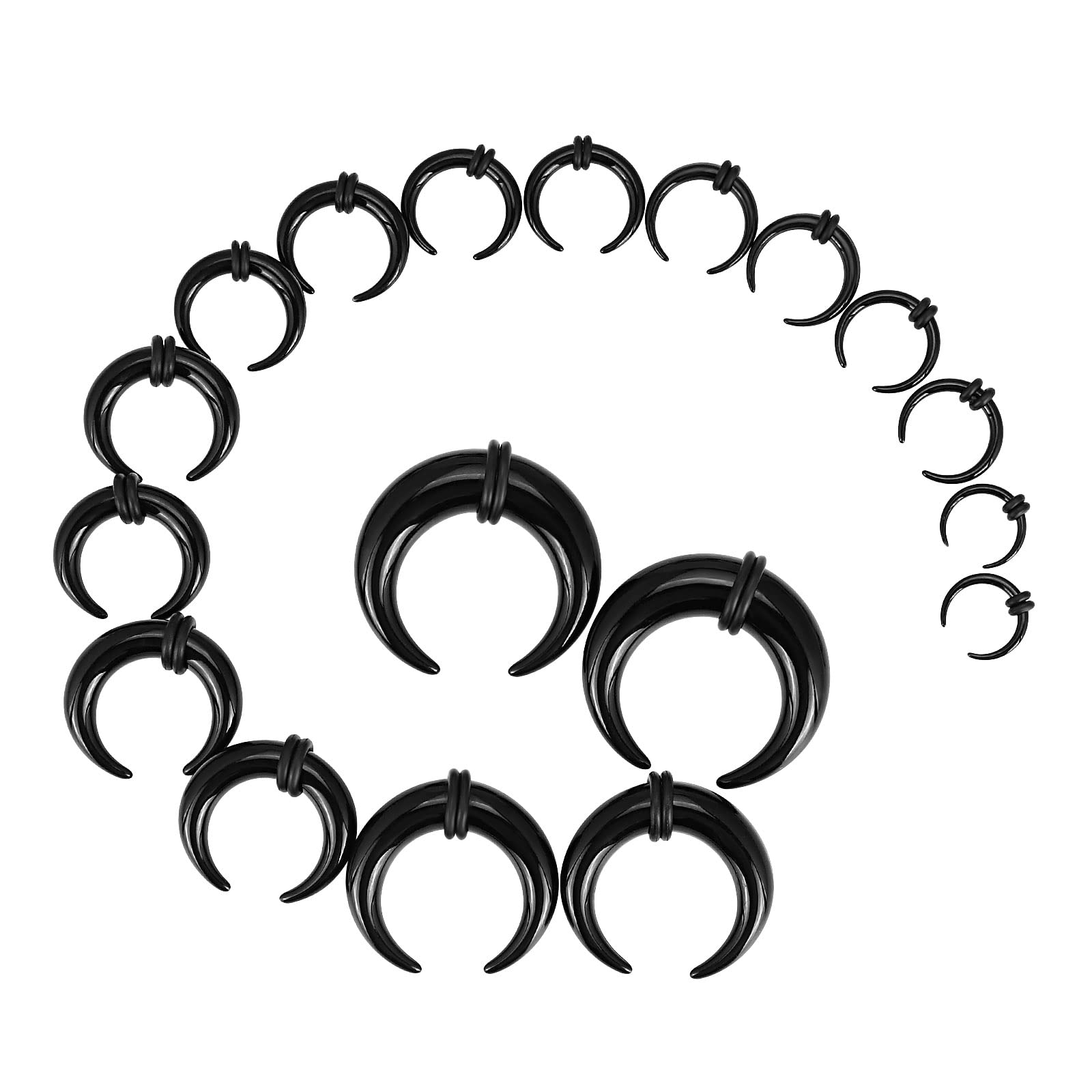 18 sztuk akrylowe przegrody Pi – Body Jewelry Gauges recenzja i cena