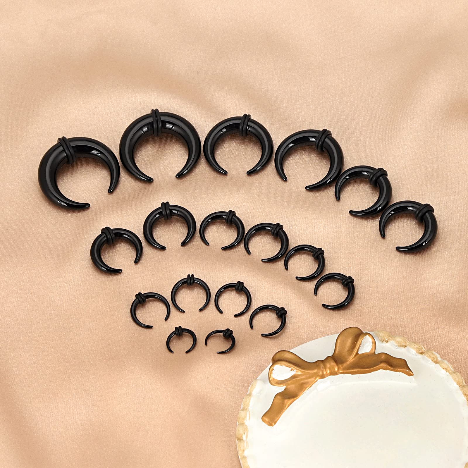 18 sztuk akrylowe przegrody Pi – Body Jewelry Gauges recenzja i cena