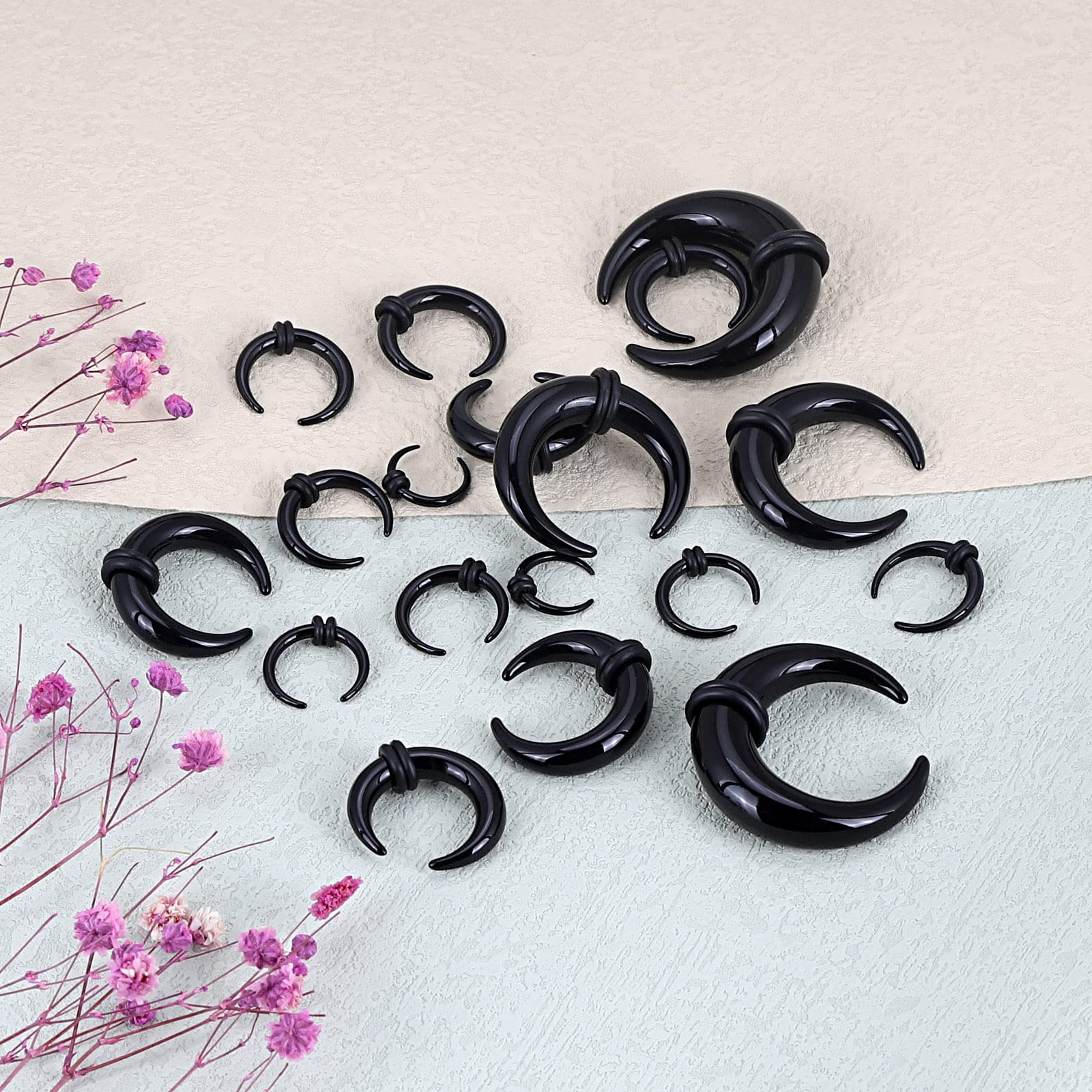 18 sztuk akrylowe przegrody Pi – Body Jewelry Gauges recenzja i cena