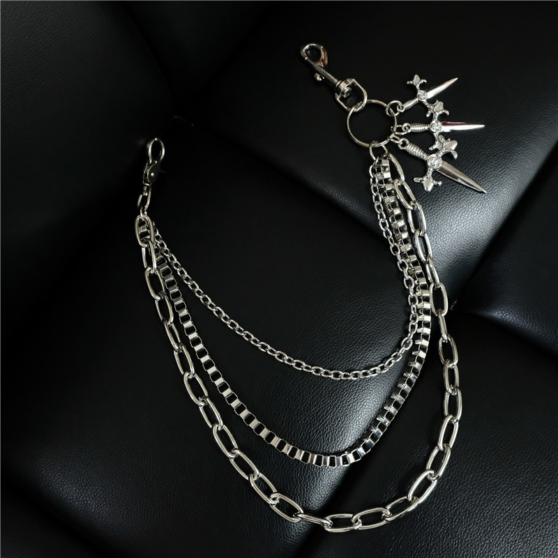 Spodnie Hip-Hop Punk Metal Swo – Body Jewelry Manufacturers recenzja i cena