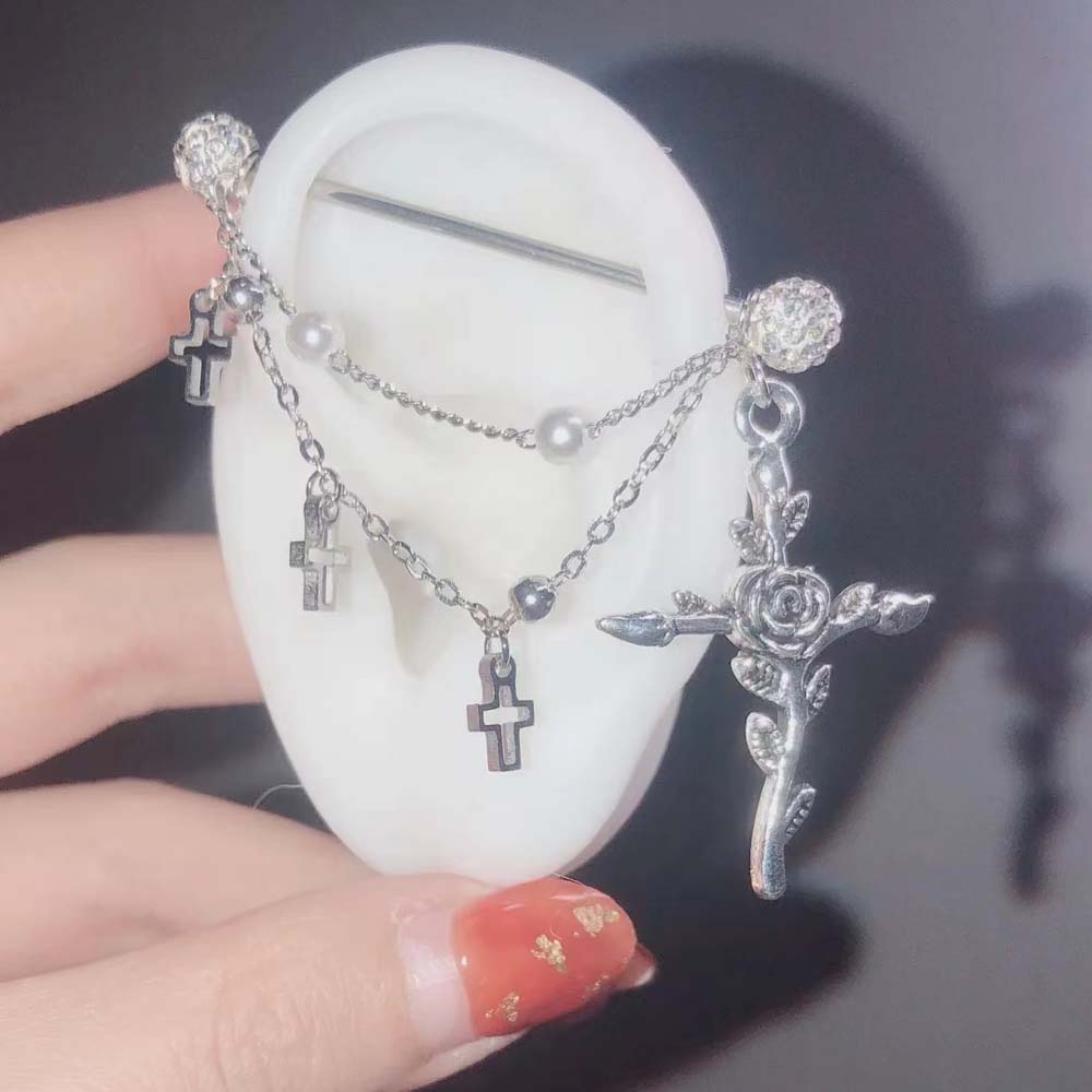 1PC Przemysłowe rusztowanie sz – Body Jewelry Industrial recenzja i cena