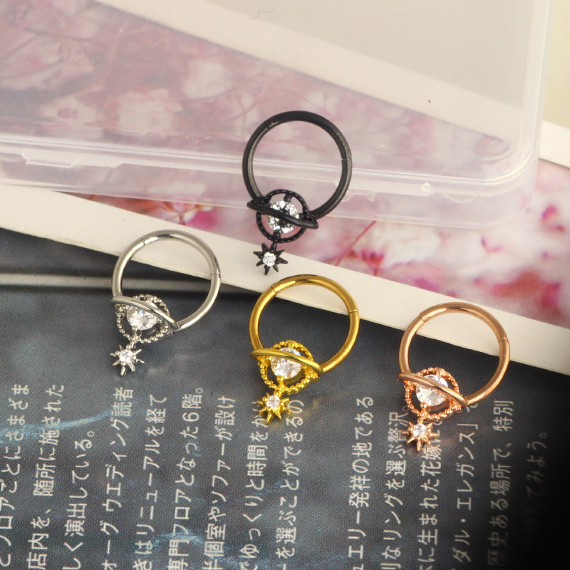 Kolczyki do przegrody nosowej, – Body Jewelry Septum recenzja i cena