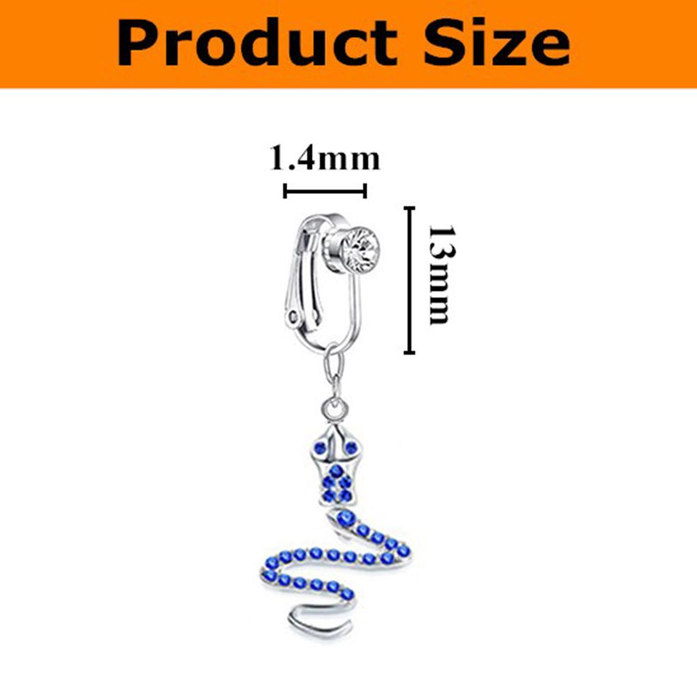 Klips na pępek w kształcie mot – Body Jewelry Belly Button Rings recenzja i cena