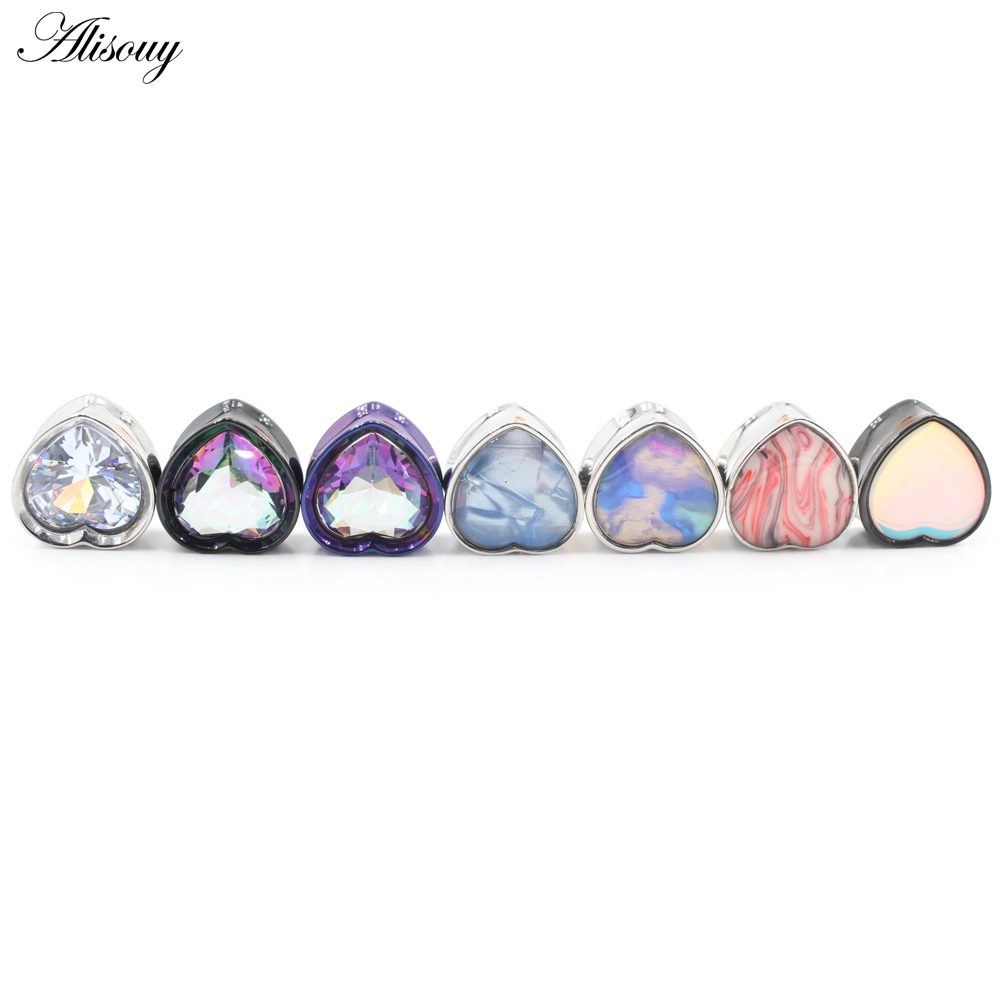 Alisouy 1 szt. 8-25mm Stal Nie – Body Jewelry Gauges recenzja i cena
