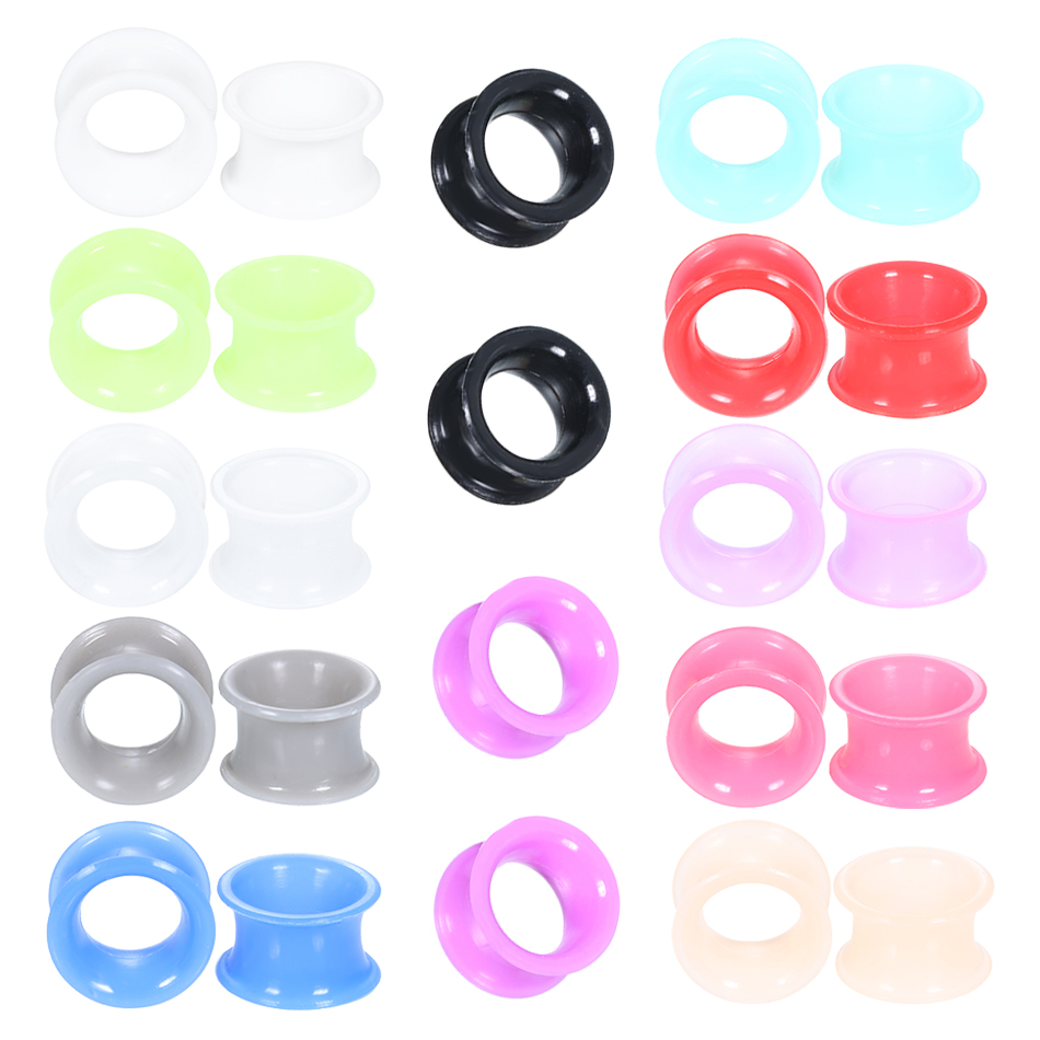 24 szt. Silikonowe rozpychacze – Body Jewelry Gauges recenzja i cena