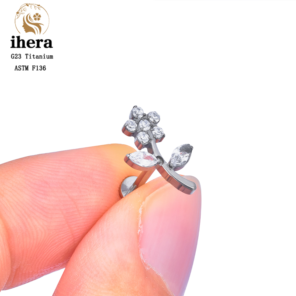 Kolczyki do piercingu z motywe – Body Jewelry Labret recenzja i cena