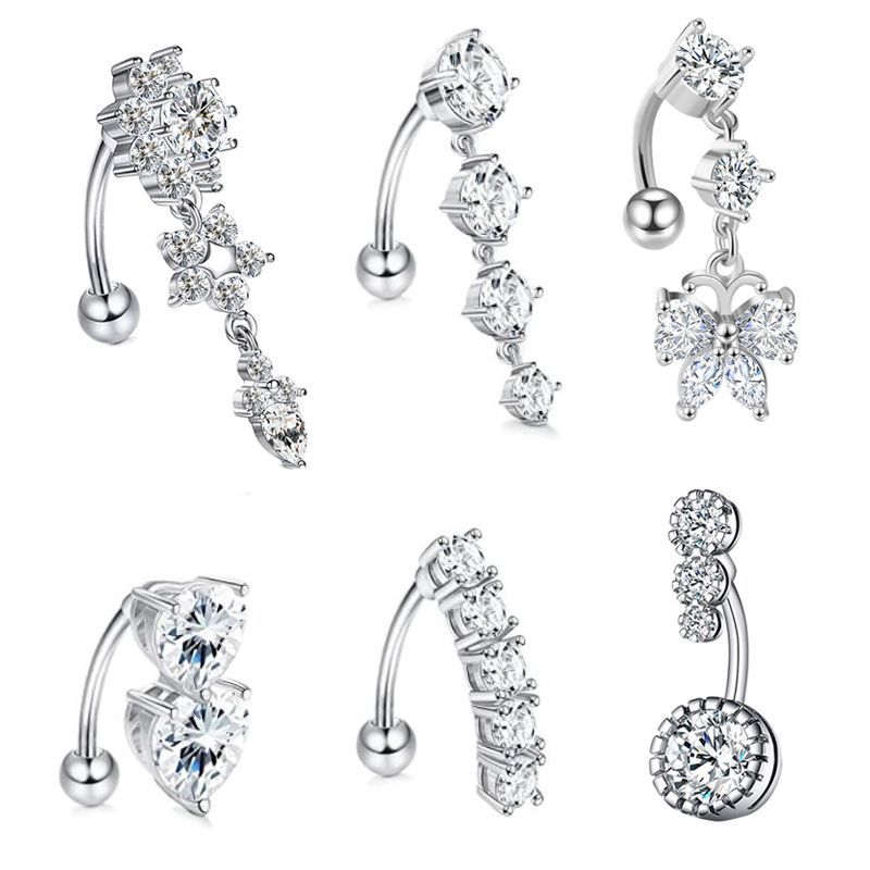 Kolczyk do pępka z zawieszką,  – Body Jewelry Belly Button Rings recenzja i cena