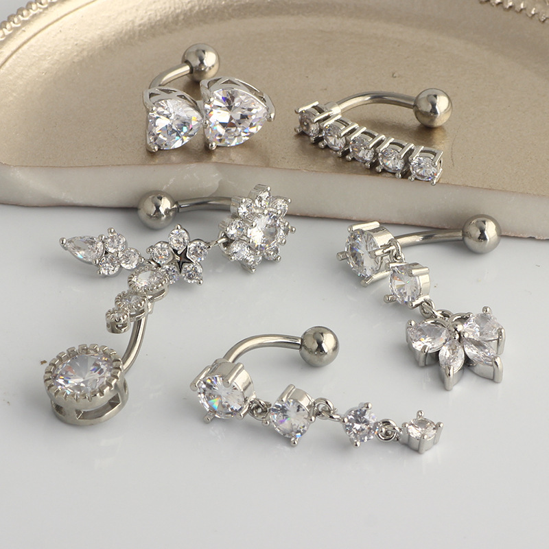Kolczyk do pępka z zawieszką,  – Body Jewelry Belly Button Rings recenzja i cena