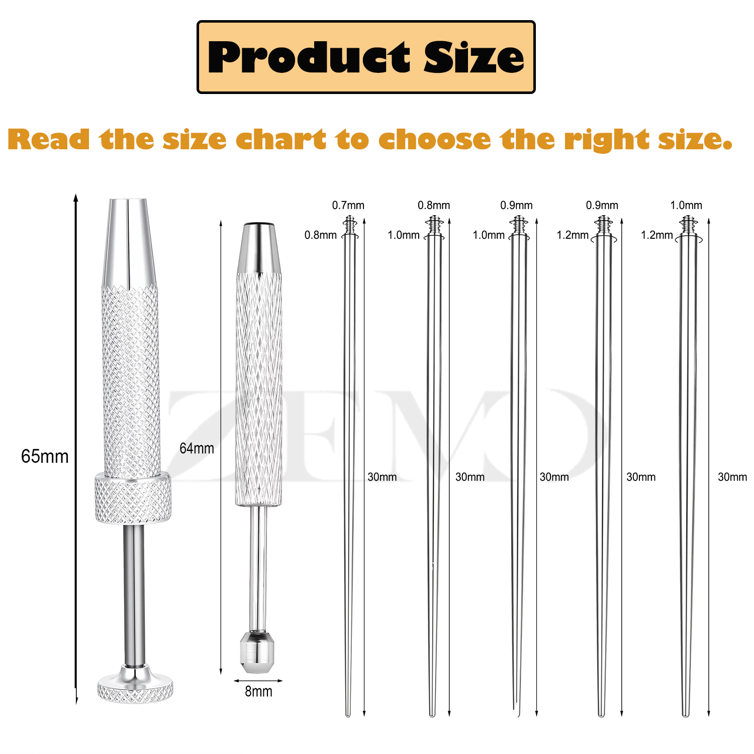 ZEMO 1-10 SZT. Narzędzie do ch – Body Jewelry Measurements recenzja i cena