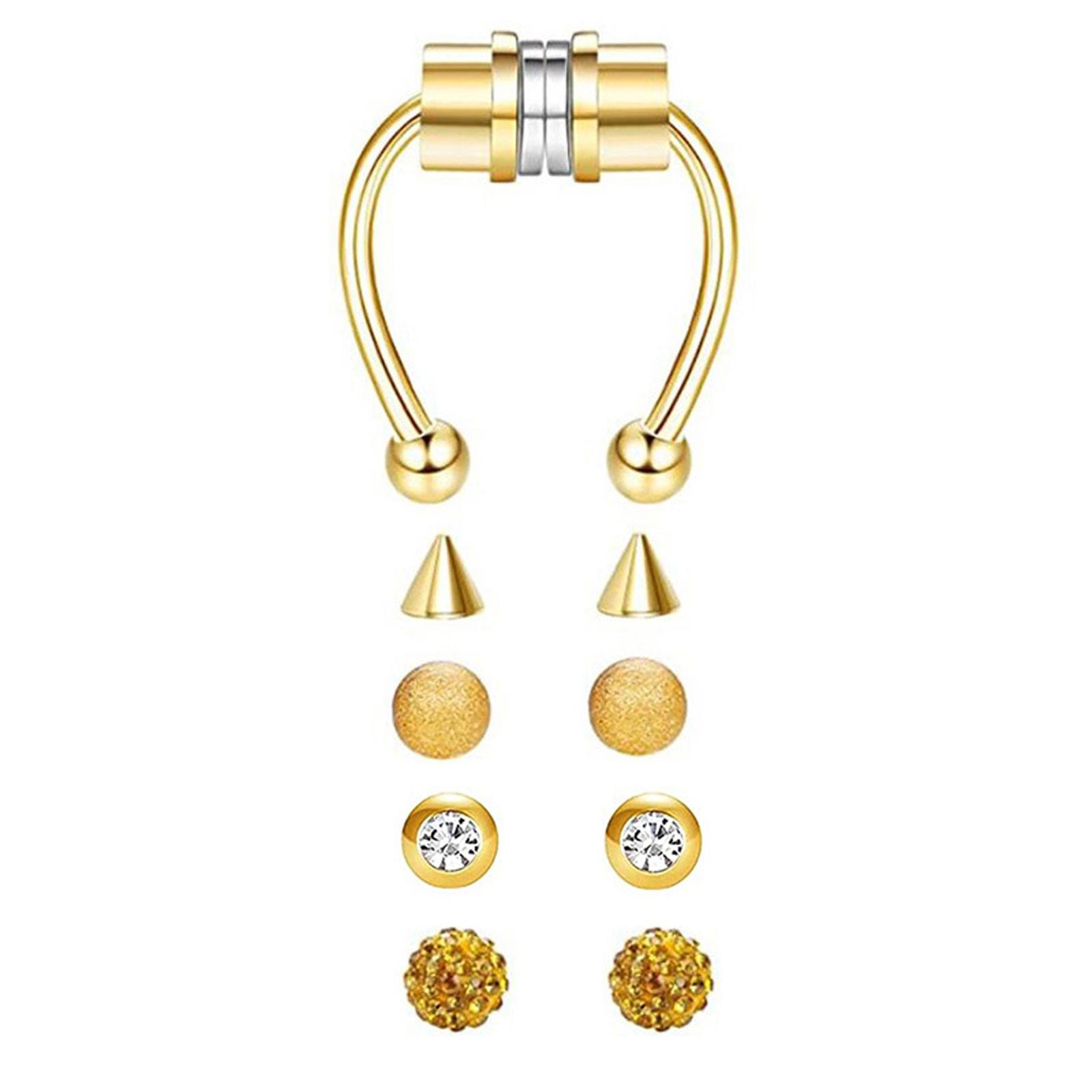 Magnetyczny pierścień na nos z – Body Jewelry Shop recenzja i cena