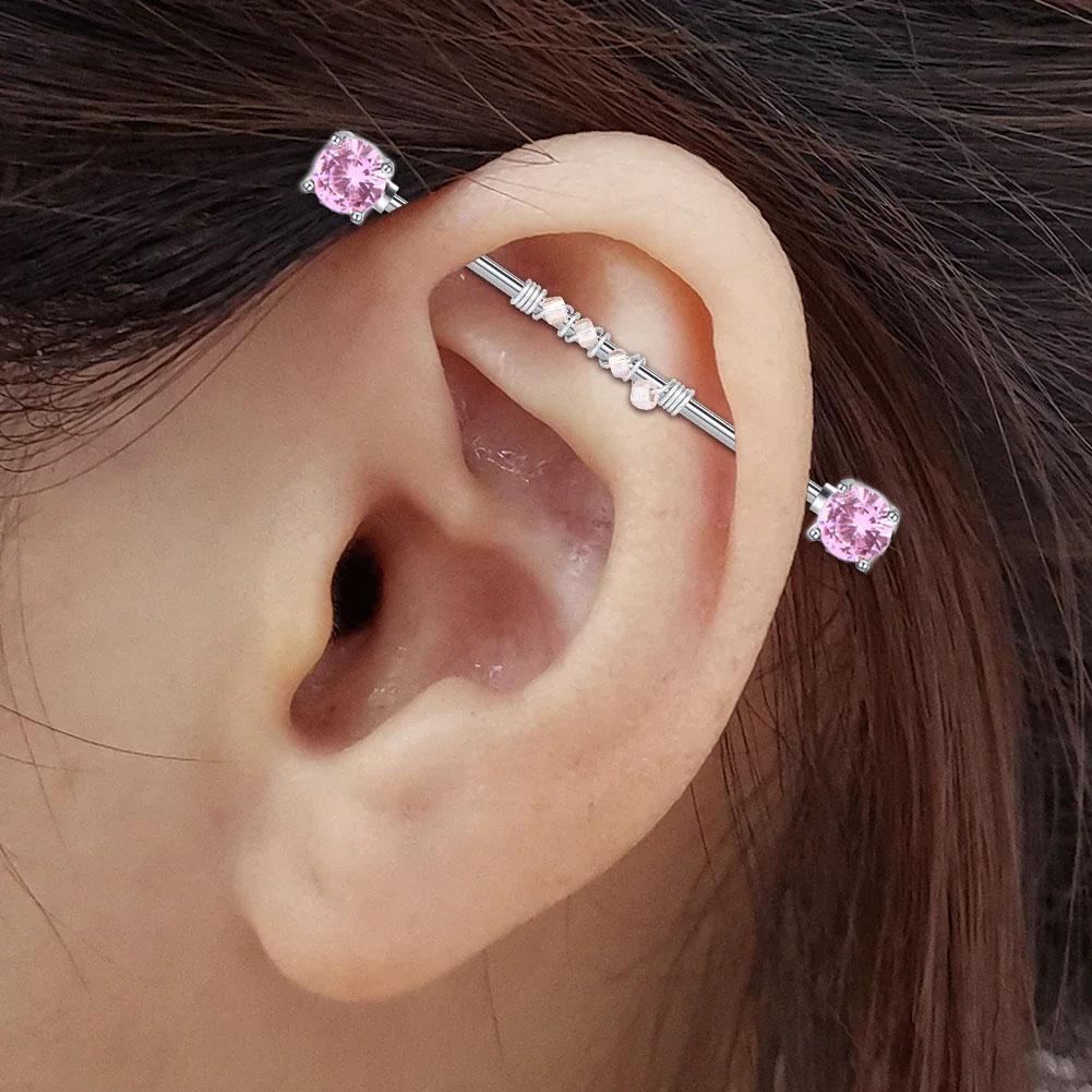 1szt / 6szt 14G 38mm Stal nier – Body Jewelry Industrial recenzja i cena