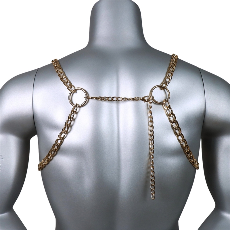 Męski seksowny metalowy łańcus – Body Jewelry Men recenzja i cena