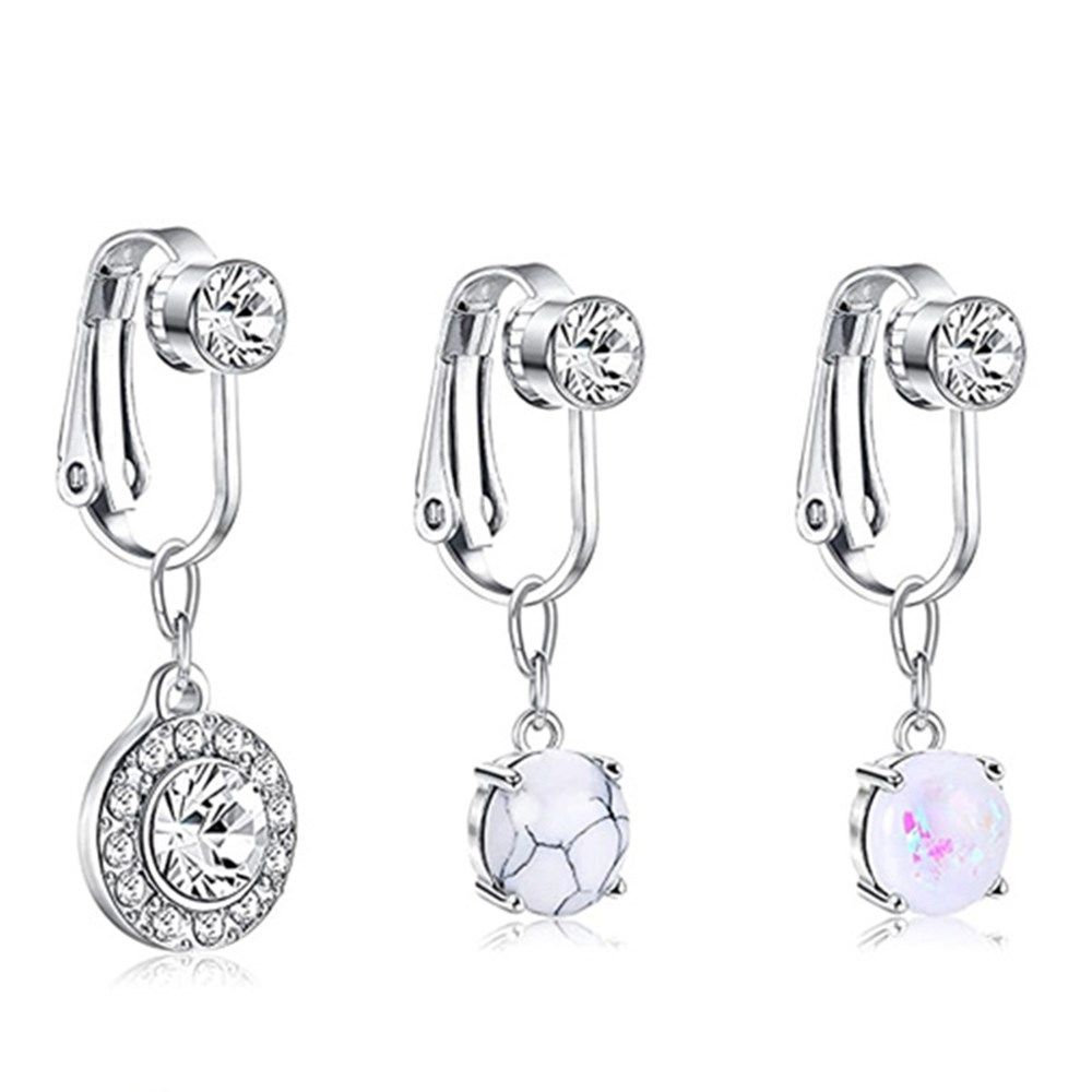 Modne damskie klipsy na pępek  – Body Jewelry Belly Button Rings recenzja i cena