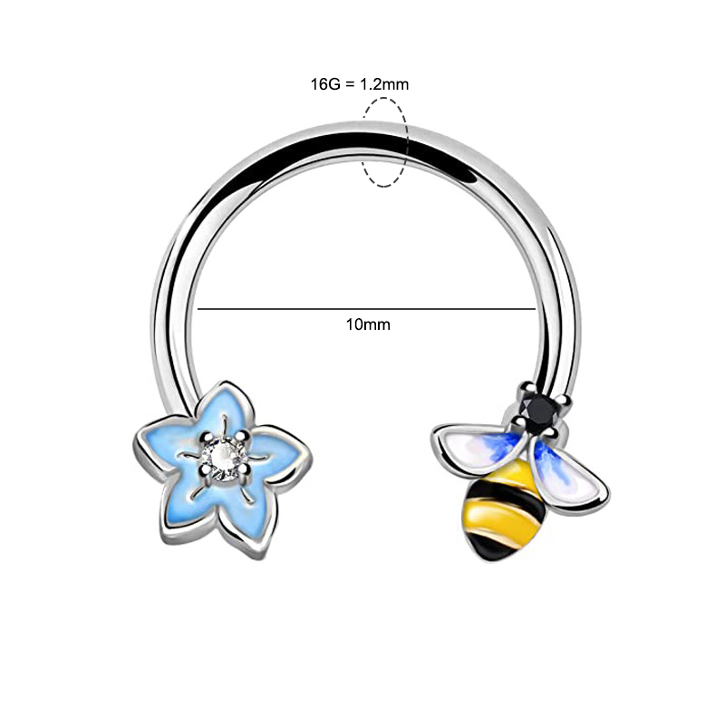 Kolczyk do przegrody nosowej 1 – Body Jewelry Septum recenzja i cena
