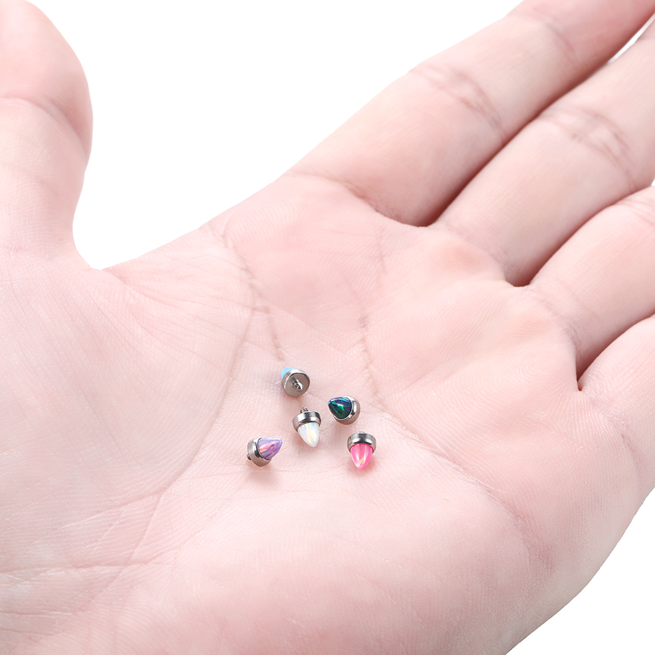 1PC zestaw pazurów tytanowych  – Body Jewelry Industrial recenzja i cena