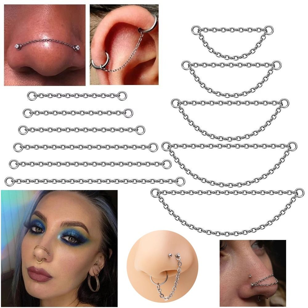 Modny tytanowy łańcuszek do no – Body Jewelry Labret recenzja i cena