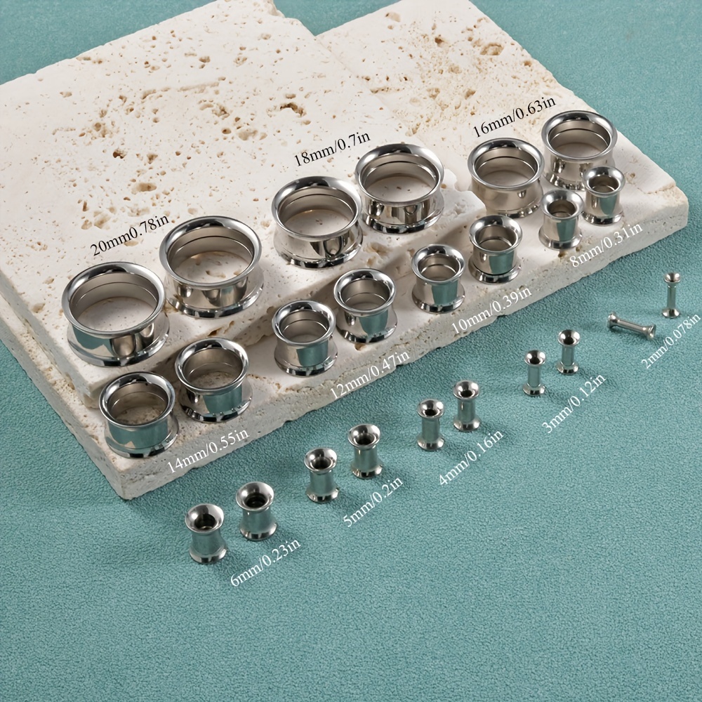 1 para/12 par zestaw zatyczek  – Body Jewelry Gauges recenzja i cena