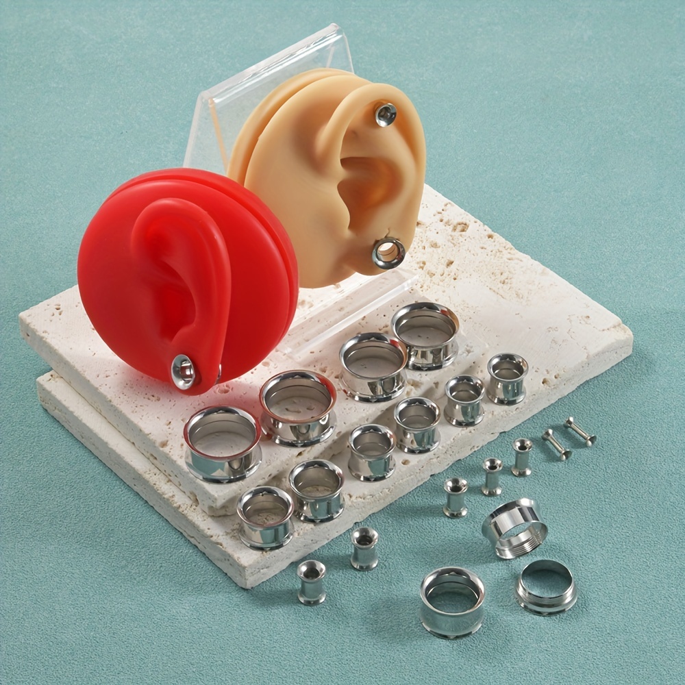 1 para/12 par zestaw zatyczek  – Body Jewelry Gauges recenzja i cena