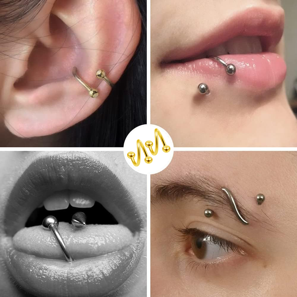 Damskie kolczyki spiralne Biżu – Body Jewelry Septum recenzja i cena