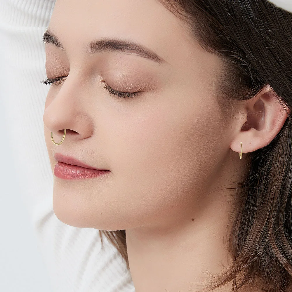 2/6 SZTUK Bezszwowy pierścień  – Body Jewelry Septum recenzja i cena