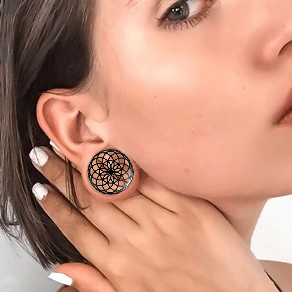 Vankula 2 szt. 316 stal nierdz – Body Jewelry Gauges recenzja i cena