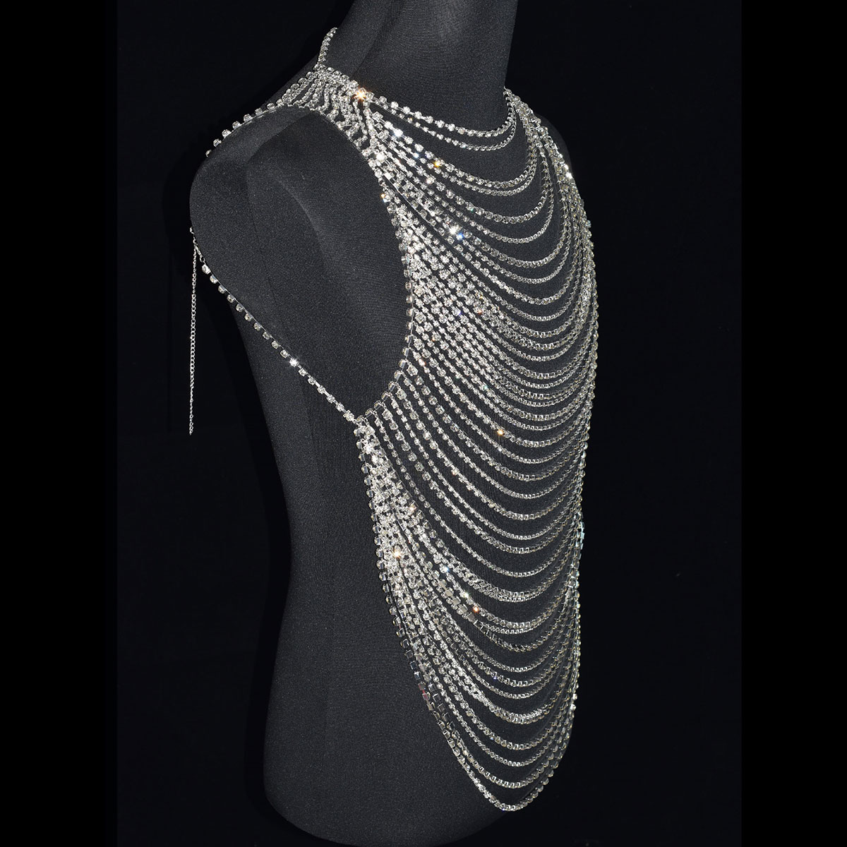 Moda Luksusowa Bling Męska dam – Body Jewelry Men recenzja i cena